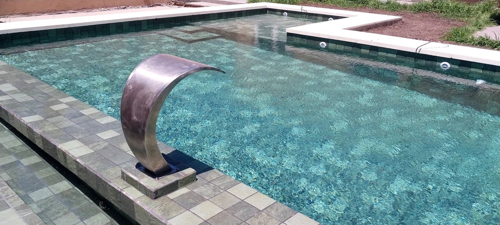 Piscinas de material