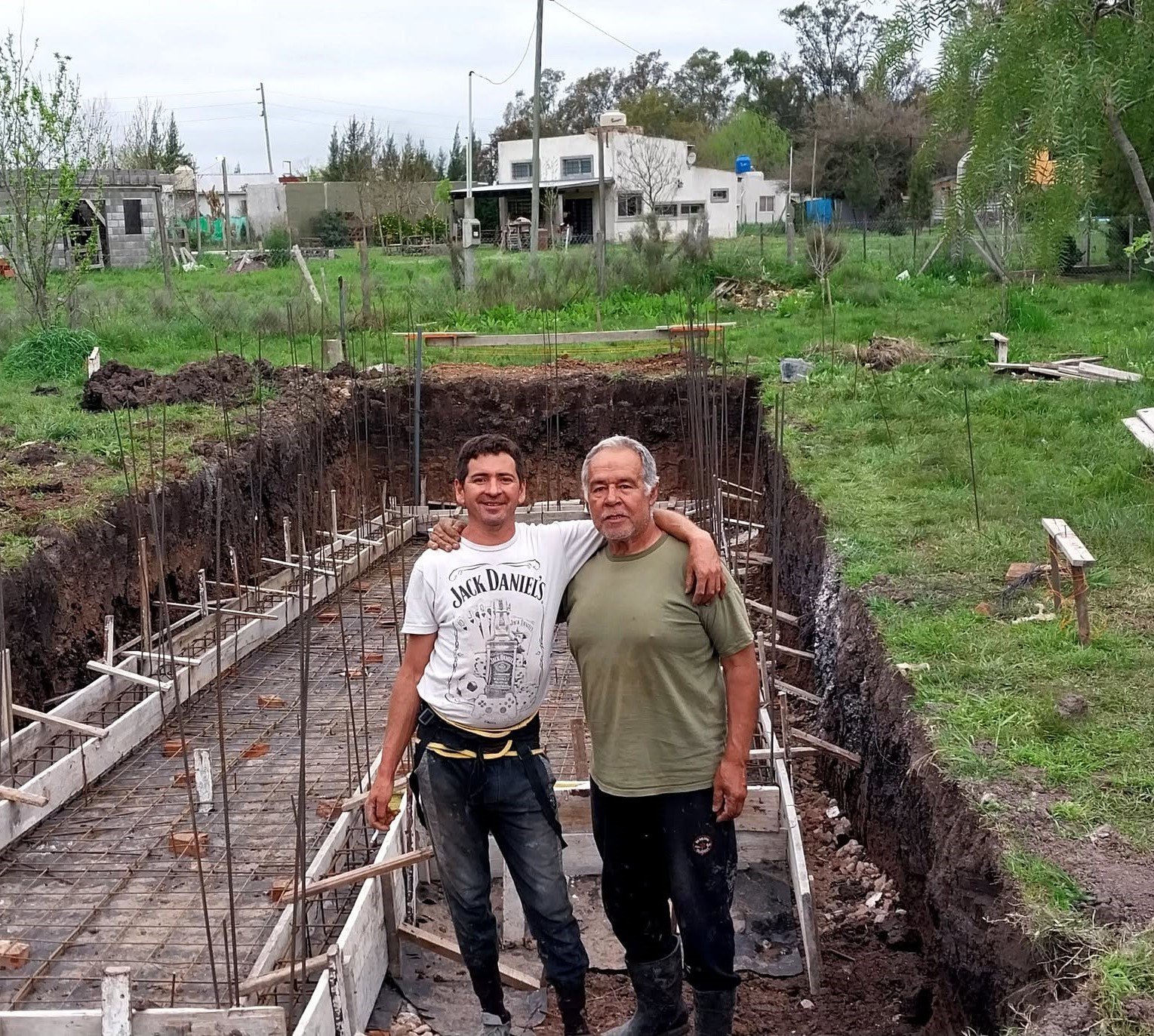 Piscina residencial construida a medida